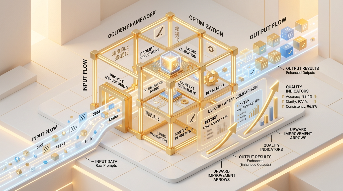 【プロンプト】回答精度を劇的に上げる「黄金の型」をマスターする