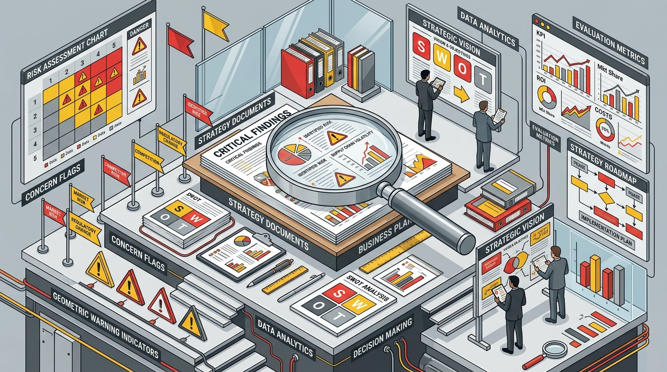 【戦略】新規事業の懸念点を、批判的な視点から指摘してもらう