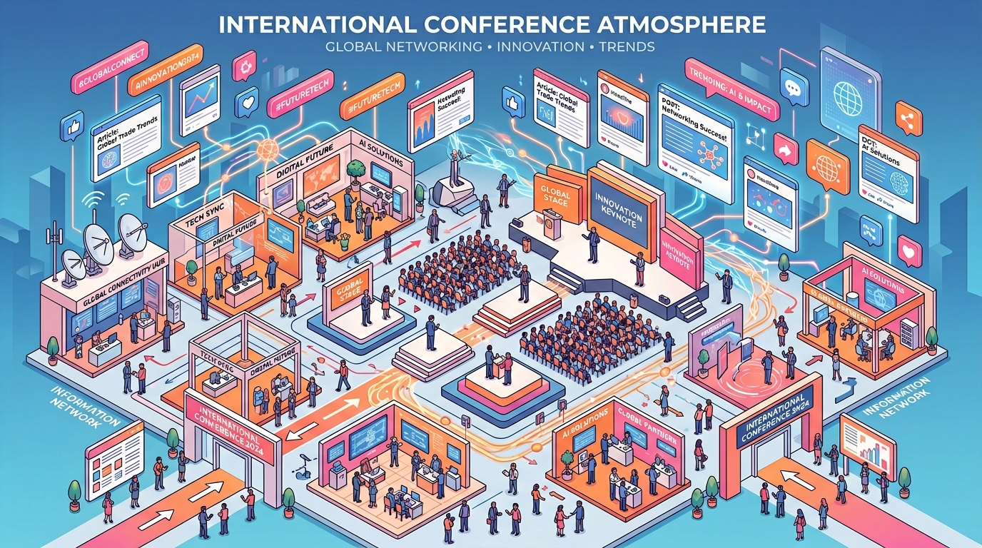 【展示会】海外カンファレンスの熱量を記事や投稿から再現