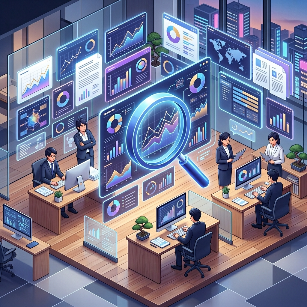 【Deep Research】市場調査を1:10に。Web情報を網羅レポートさせる技