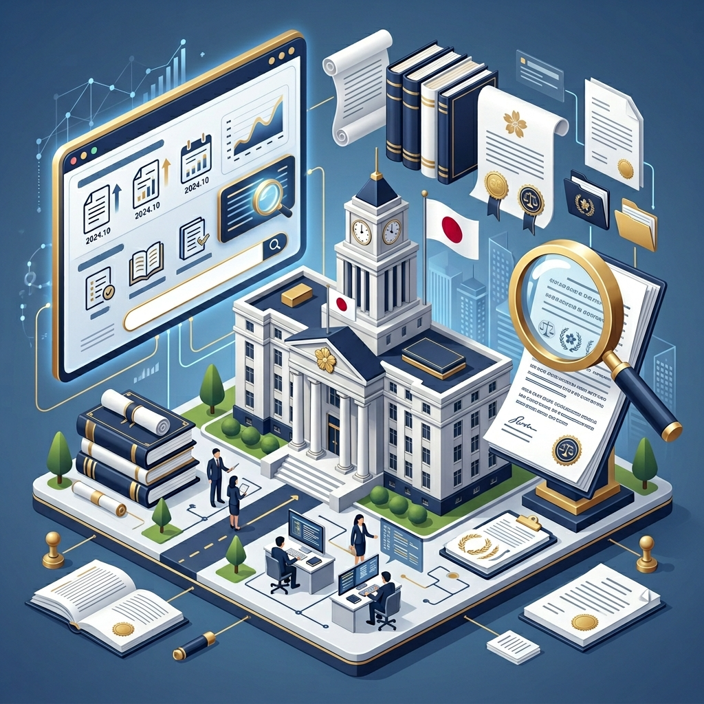 【法律検索】最新の法改正やガイドラインを公的ソースから探す