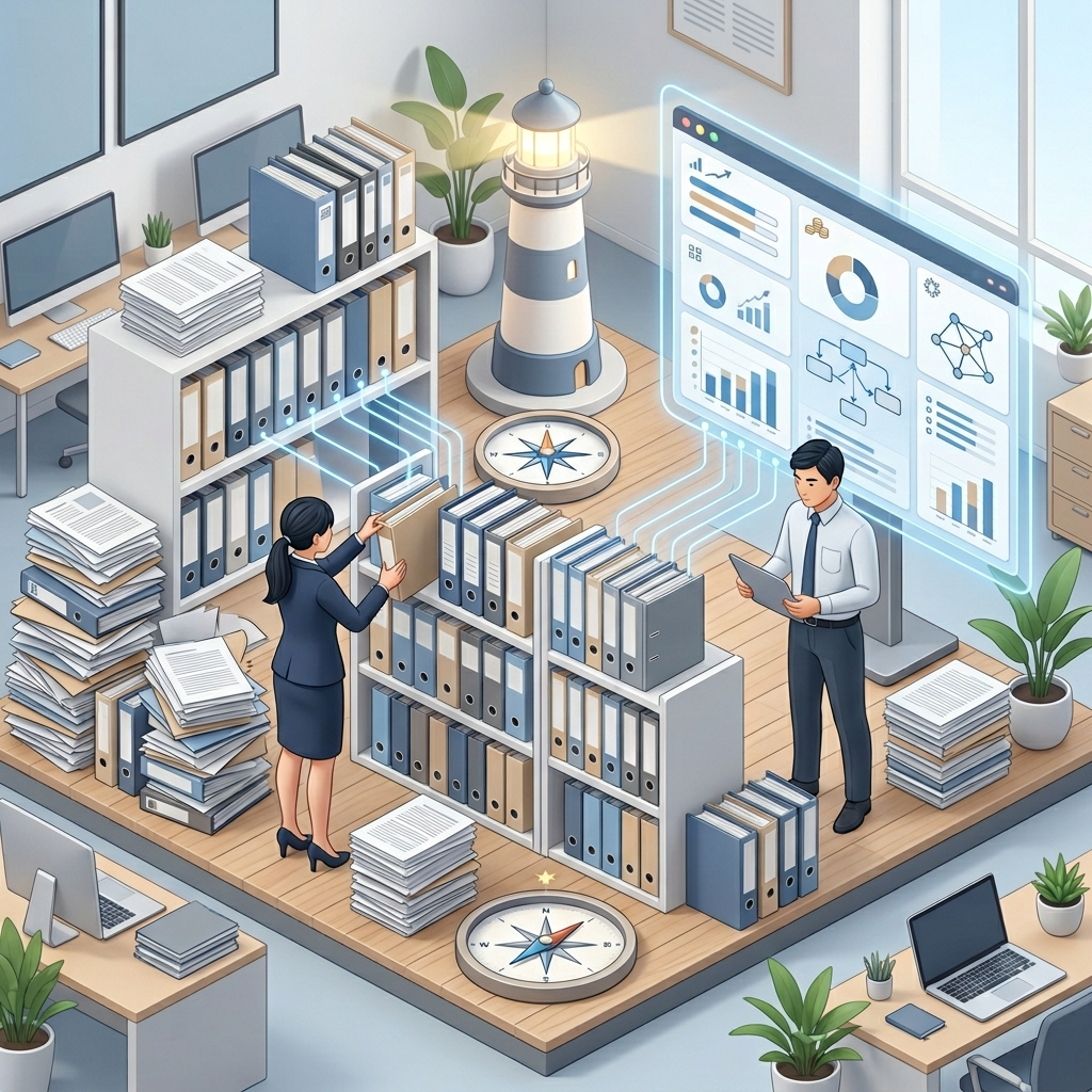 【プロジェクト】膨大な資料から「背景と目的」を再定義する