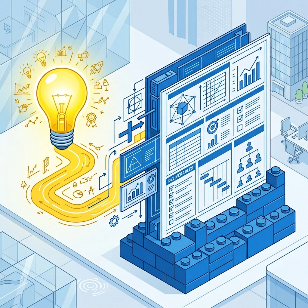 【憲章】曖昧なアイデアから、目的・範囲を定義したプロジェクト憲章