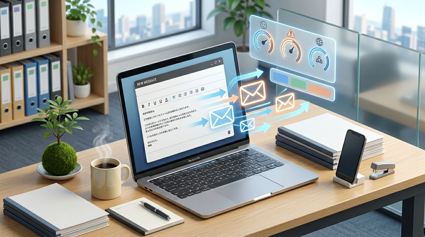 【メール】相手のトーンに合わせた完璧なビジネスメール作成術