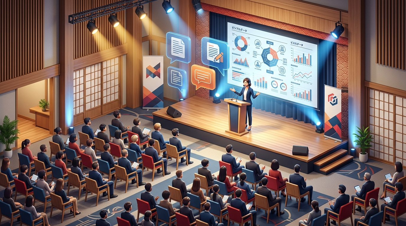 【プレゼン】読み込ませた資料を基に、刺さるスピーチ原稿作成