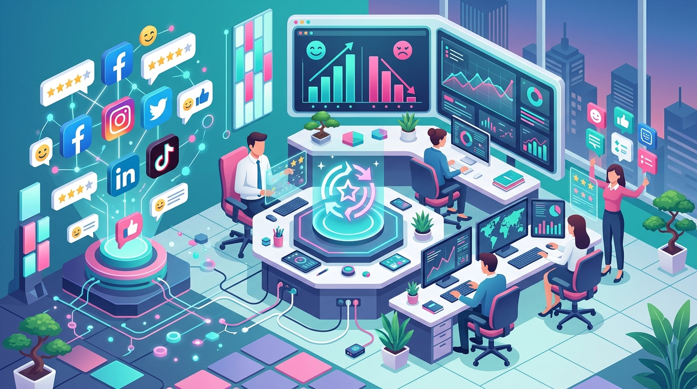 【ブランディング】自社がネット上でどう見られているか多角分析