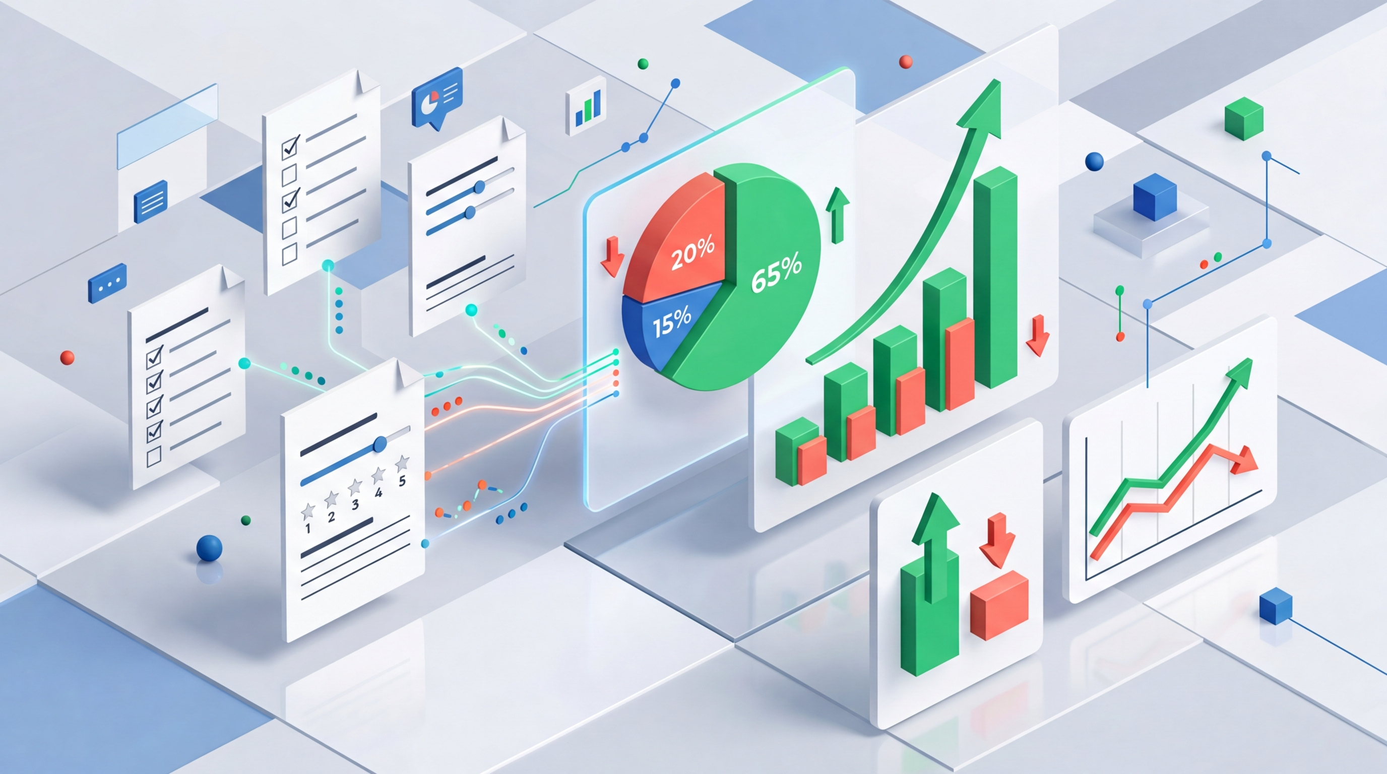 【フォーム】アンケート結果を分析。ポジ・ネガ傾向を可視化する方法