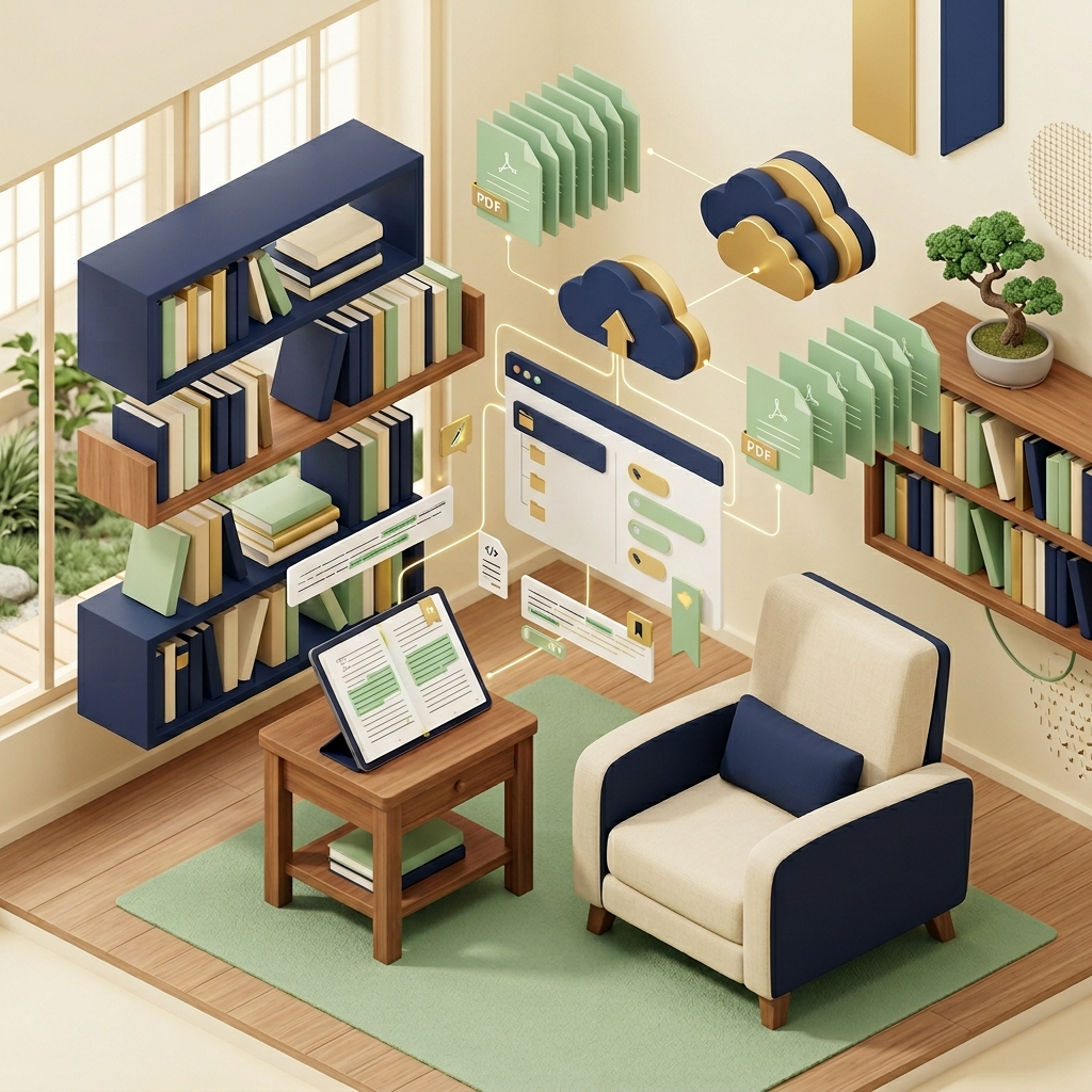 【読書管理】読んだ本のメモやPDFを保存し、いつでも内容を振り返る