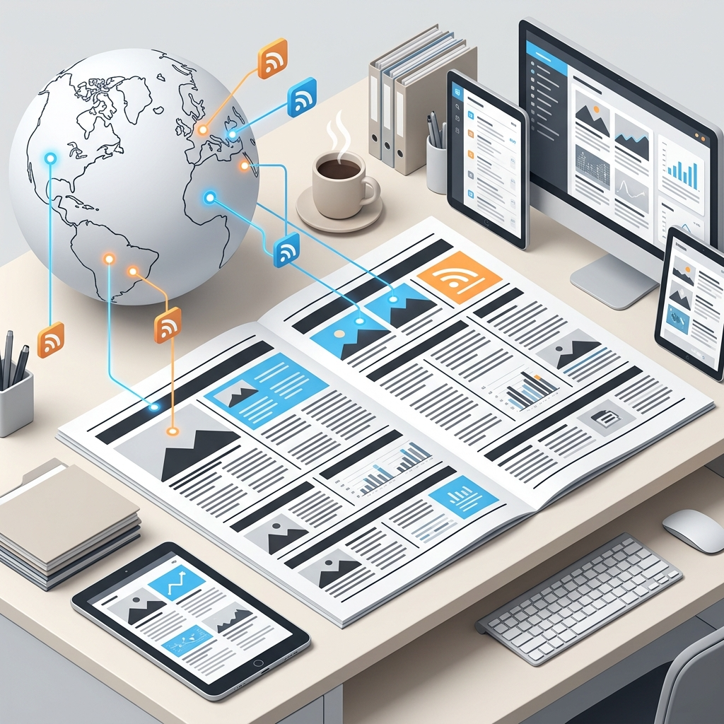 【ニュースレター】世界中のトピックをまとめた社内報のネタ探し