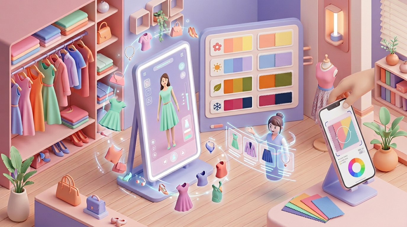 【ファッション診断】パーソナルカラーに合う服をAIで着せ替え。似合うスタイルを探す