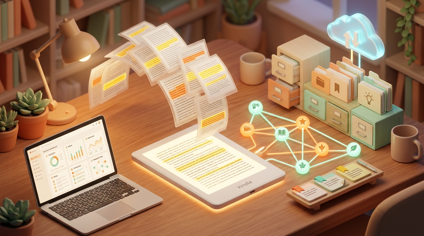 【読書】Kindleのハイライトを渡し、自分用要約DBを構築