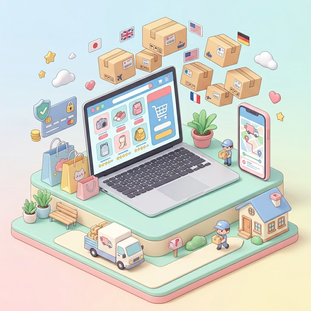 【輸入】海外ECサイトでの評判や正しい購入手順を日本語で確認【輸入】海外ECサイトでの評判や正しい購入手順を日本語で確認