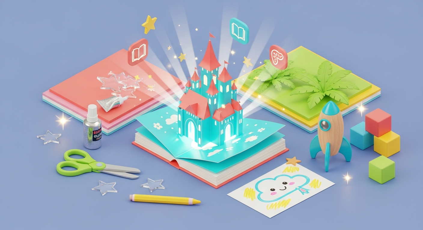 【子供の教育】読み聞かせがもっと楽しくなる！親子で作る、世界で一つのオリジナル絵本