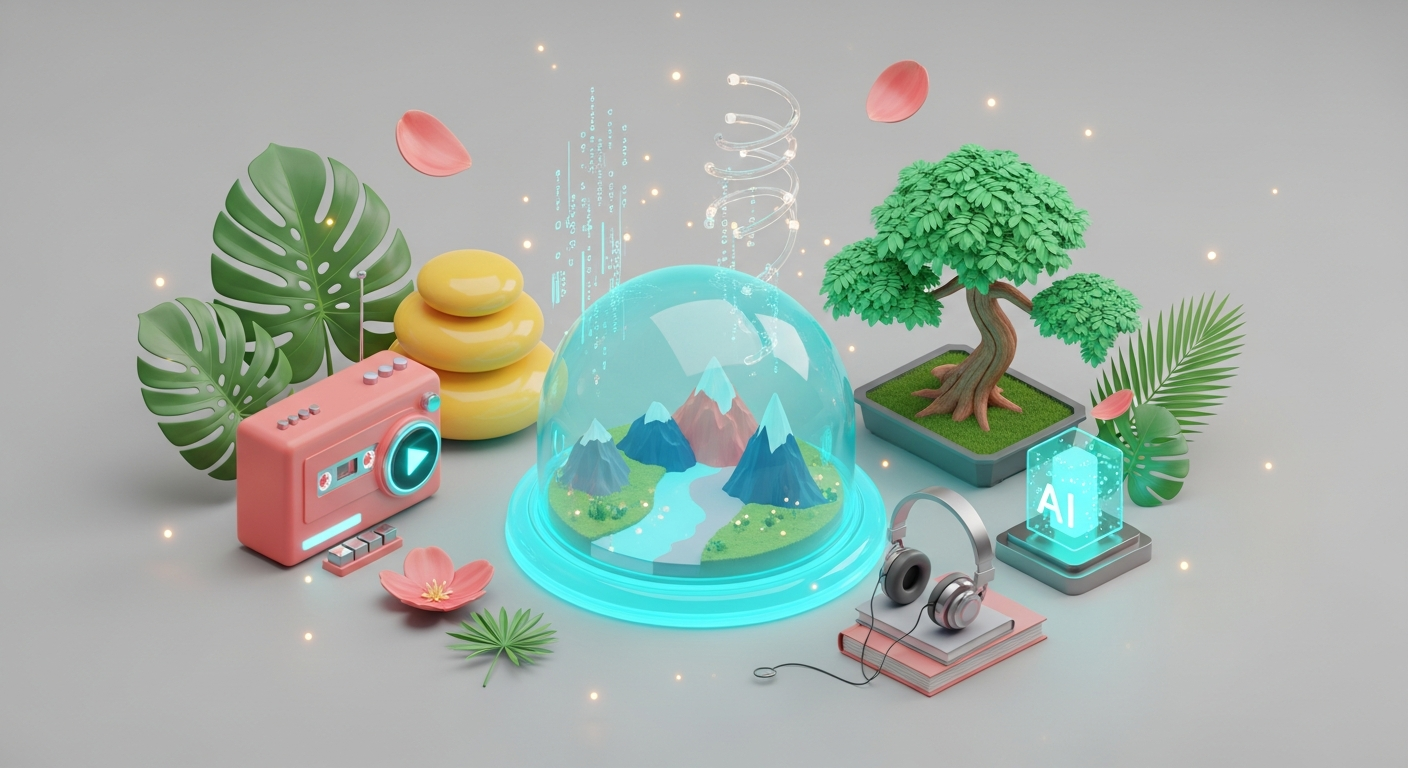 【AI活用】心が安らぐLo-fi風景の作り方：瞑想とリラックスを深めるビジュアル生成術