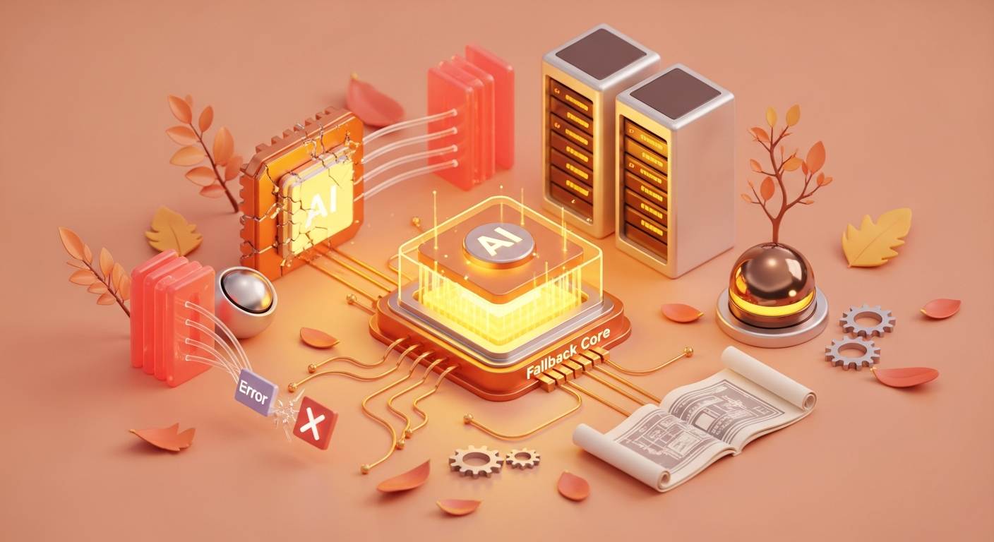 AIの失敗に備えるフォールバック設計：システム運用を止めない戦略